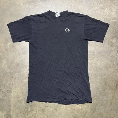 Vintage 90s Ocean Pacific Black Surfing T-Shirt 1990s - Image 1 of 4