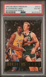 1993 Skybox Premium #SS12 Bird Johnson Showdown Series PSA 6 GOOD EYE APPEAL - Picture 1 of 2