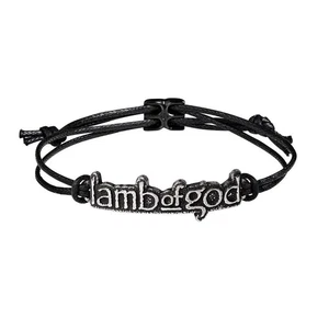 Alchemy Rocks Lamb of God Leather Bracelet -Brand New - Picture 1 of 2