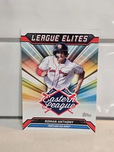 2025 Topps Pro Debut Roman Anthony League Elites Red Sox Prospect #LE-1 - Imagen 1 de 2