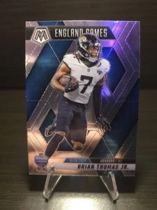 2025 Panini Mosaic Brian Thomas Jr England Games - Jacksonville Jaguars - Picture 1 of 2