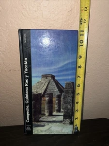 VINTAGE Guía Turística Histórica Y Geografíca De México Hardcover Book LIKE NEW - Picture 1 of 12