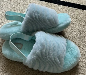 SANDALIAS ZAPATILLA UGG PELLUFF YEAH ONDULADAS TALLA JOVEN 6 NUEVAS - Imagen 1 de 10