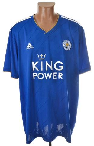 LEICESTER CITY 2018/2019 HOME FOOTBALL SHIRT JERSEY ADIDAS SIZE 3XL ADULT Cover
