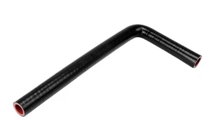 HPS 3/8" ID 90 Degree 4-ply Silicone Elbow Coupler Hose 5" and 36" Length Black - Picture 1 of 2