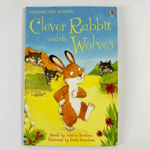 Clever Rabbit and the Wolves book-Usborne First Reader by Susanna Davidson (PB) - Picture 1 of 10
