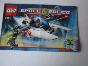 Lego Space Police Building Instructions Instruction 5981