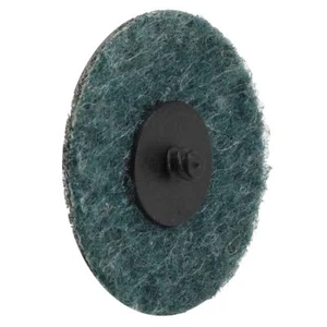 IIT 3" Fine Surface Conditioning Discs With 1/4" Shank Mandrel Roll Lock R Style - Picture 1 of 6