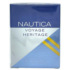Nautica Voyage Heritage For Men 3.4 oz EDT Spray NIB AUTHENTIC