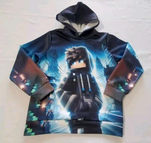 Boys Hoodie Pullover Size 9-10Y Pocket Multicolor Unbranded - Picture 1 of 4