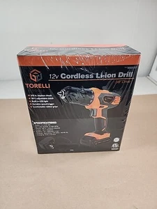 NEW Torelli Tools 12V Cordless Li-ion Drill 3/8" Keyless Chuck Interteck Sealed - Picture 1 of 6