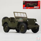 1:32 Jeep Willys MB 1941 Model Car Diecast Vehicle Collection Gift Kids Green