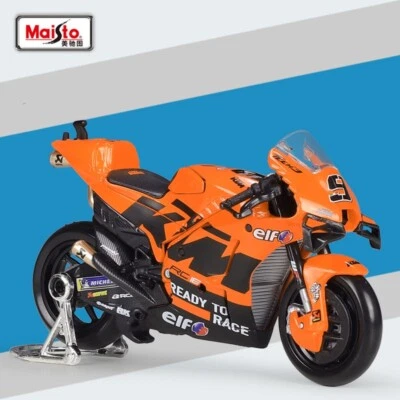 Maisto 1:18 2021 KTM RC16 9# Moto GP Factory Racing Team Motorcycle Model New