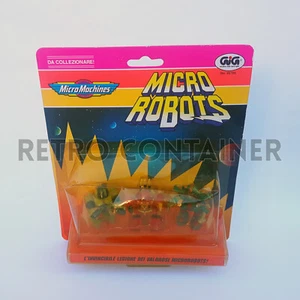 Vintage GALOOB MICRO MACHINES - Z-Bots ZBOTS 3x Figures Micro Robots MOC NEW - Imagen 1 de 1
