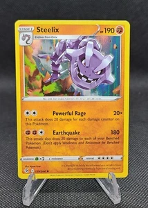 Pokemon Card - SWSH - Fusion Strike Steelix 139/264 Reverse Holo - NM - Picture 1 of 2