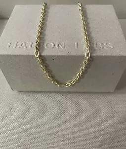 Hatton Labs SS23 Gold Anchor Chain rrp £365 - Picture 1 of 11