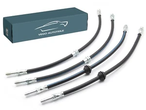 Brake hose brake hoses set front rear BMW 3 Series E46 4 x original Vego - Picture 1 of 3