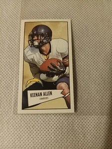 2013 KEENAN ALLEN BOWMAN RETRO MINI NFL ROOKIE CARD RC #52B-KA CHARGERS BEARS - Picture 1 of 2