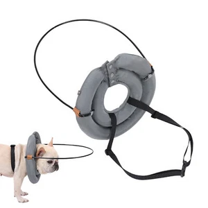 Blind Pet Collar Harness Halo Anti-Collision Ring Dog Guide Circle Protecti S-XL - Picture 1 of 14