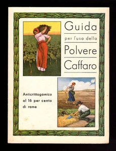 depliant pubblicitario GUIDA USO DELLA POLVERE CAFFARO ANNI '30 - Picture 1 of 4