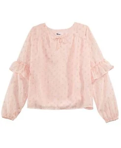 Epic Threads Big Girls Metallic Dot Top - Picture 1 of 3