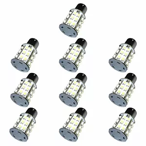 10X Lámparas LED HQRP Blanco Natural Para #1141 1156 Keystone Caravana Camper - Imagen 1 de 6