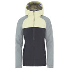 The North Face Women's Stratos Rain Jacket / Asphalt Grey / Yellow / RRP £145
