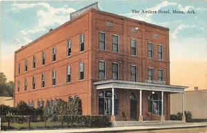 F58/ Mena Arkansas Postcard c1910 The Antlers Hotel - Imagen 1 de 4