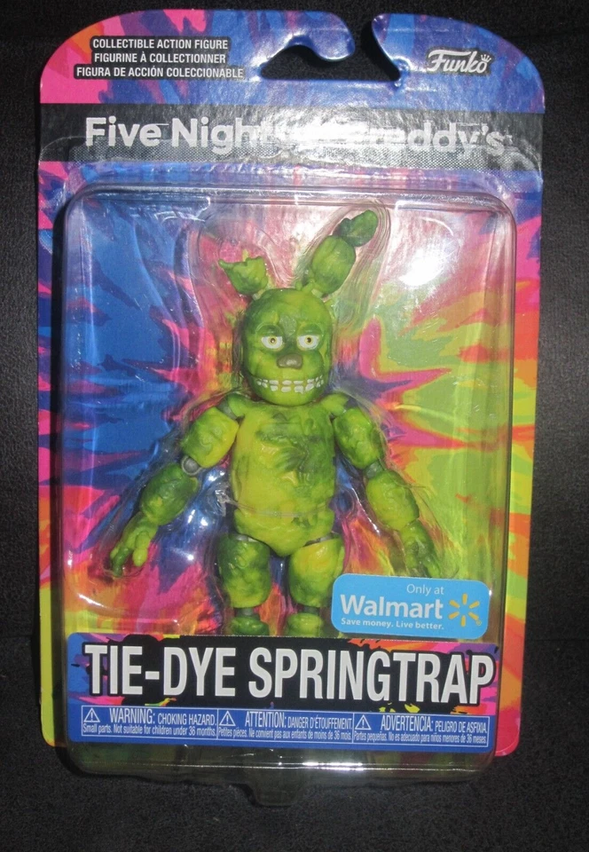 Funko 2022 Five Nights at Freddys Tie-Dye Springtrap Figure IN STOCK FNAF