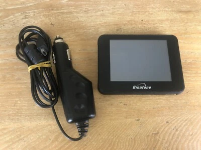 Binatone R350 Automotive GPS Receiver Sat Nav Tested Working - Image 1 of 4
