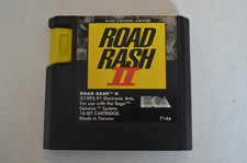 Mega drive game road rash 2 tested loose