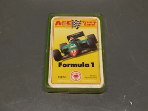 Vintage nos sealed ACE trump game Formula 1 playing cards Ayrton Senna 1986 - Picture 1 of 4