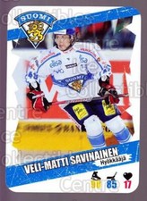 2013-14 Finnish Suomi Leijonakortit #103 Veli-Matti Savinainen