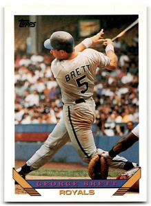 1993 TOPPS GEORGE BRETT KANSAS CITY ROYALS #397