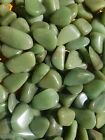 1 LARGE "A" GRADE GREEN AGATE CHALCEDONY TUMBLESTONE, 25+mm. BUY 2 GET 1 FREE!
