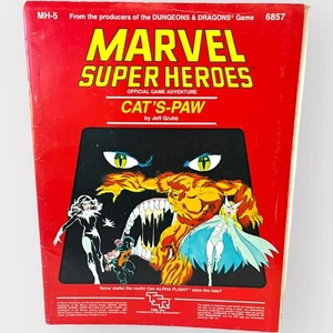 Marvel Super Heroes Cat's-Paw MH5 TSR 6857 mapa completo sin perforar - Imagen 1 de 16