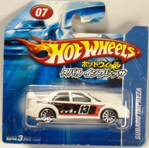 Hot Wheels 2007 #110 - K7601 - Track Stars - Subaru Impreza - JAPON CARD - Imagen 1 de 1