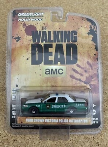 Greenlight Walking Dead Crown Victoria Police Interceptor Green Machine Chase - Picture 1 of 6