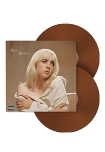 Billie Eilish, Happier Than Ever, 180G BROWN Colored Vinyl 2LP SET, NEW & SEALED - Picture 1 of 2