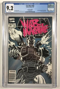 Iron Man - #282 (1992 Marvel Comics) máquina de la primera guerra, CGC 9.2 - edición de quiosco - Imagen 1 de 4