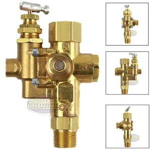 Gas Air Compressor Unloader Check Valve Combo 95-125 PSI 1/2" Female NPT Inlet - Picture 1 of 8