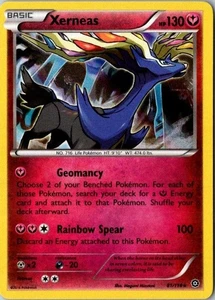 JCC Pokémon Xerneas Xerneas Holo Raro Holo - Imagen 1 de 2