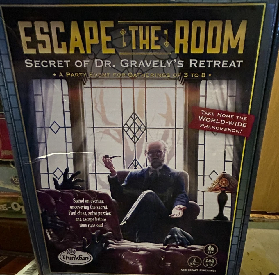 Escape The Room Secret Of Dr. Gravely's Retreat New/Sealed - Image 1 of 1