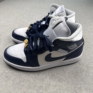 Nike Air Jordan 1 Mid SE Midnight Navy Größe 10 Herren oder 11,5 Damen Sneaker Schuhe - Bild 1 von 8
