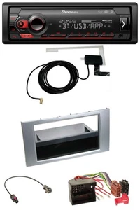 Pioneer DAB USB MP3 Bluetooth Autoradio für Ford Kuga Fusion Transit 05-12 silbe - Bild 1 von 9