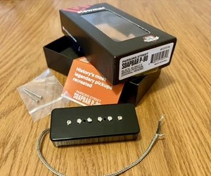 StewMac Parsons Street Soapbar P-90 Pickup - Bridge - Alnico 5 - Black - Mint! - Picture 1 of 8