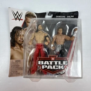 WWE Rare Battle Pack Shinsuke Nakamura & Dolph Zigler Figures Damaged Box - Picture 1 of 7
