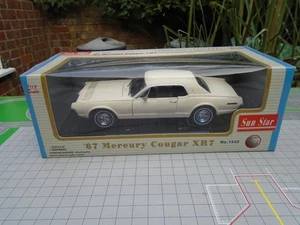 SUNSTAR 1/18 SCALE MERCURY COUGAR XR7 1967 - Picture 1 of 1
