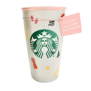 Starbucks Ban.Do Ceramic Mug SKU Double Walled Traveler Multicolor New Collector - Picture 1 of 8