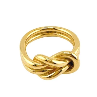 HERMES Bufanda Anillo Oro Bufanda Anillo Metal Oro Foto 1 de 4
